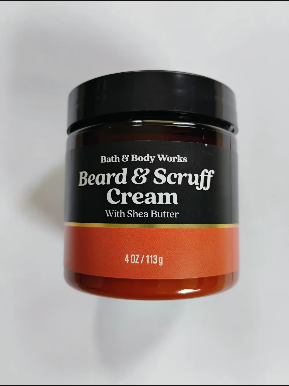 *NEW* BATH & BODY WORKS MEN'S BEARD & SCRUFF CREAM 4 oz.
